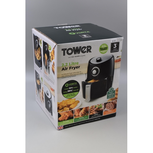 522 - New Tower 2.2 Litre Air Fryer in Original Box