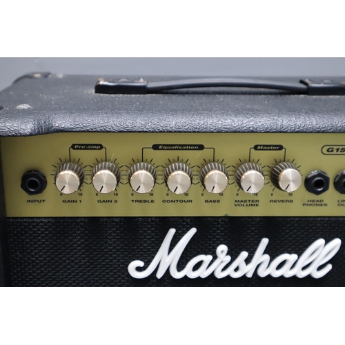 535 - Marshall G15RCD Amp, Powers On