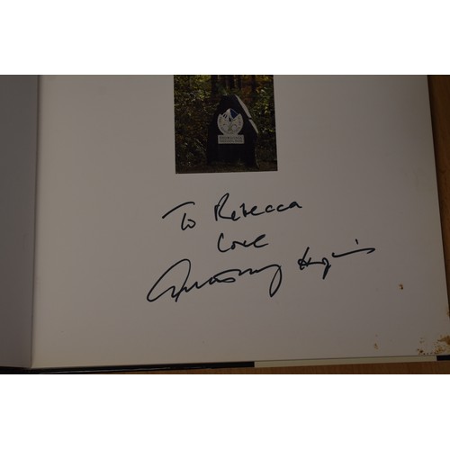 478 - Signed Hard Cover 'Snowdonia' Book by Anthony Hopkins