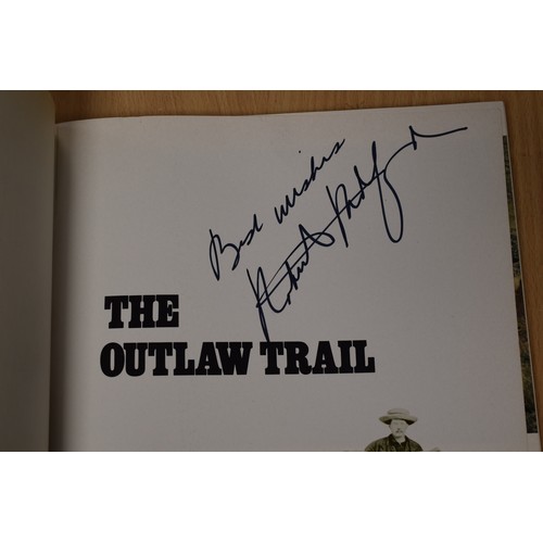 480 - The Outlaw Trail A Journey Through Time Signed By Robert Redford