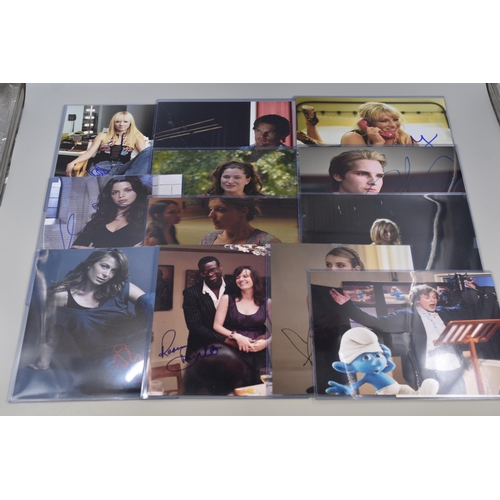 485 - Selection of Signed Autographs Including Juno Temple, Ethan Hawke, Cuba Gooding Jr. and More, Includ... 