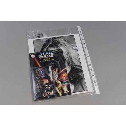 486 - Selection of Signed Star Wars Items Including Autograph Signed By Ewan McGregor, Signed Card By Jimm... 