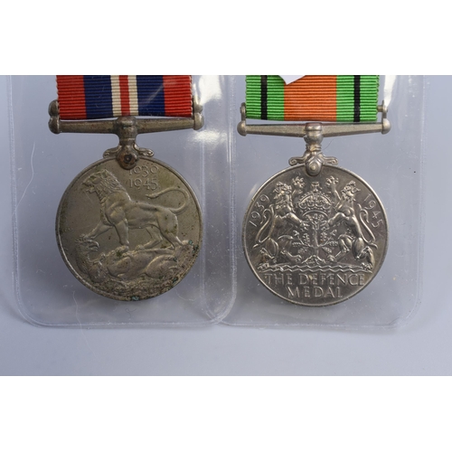 302 - Five WWII Medal including 1939-45 Star, Italy Star, France and Germany star, War and Defence Medals