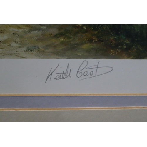 405 - Keith Carol Pencil Signed Print Entitled “Spring Slendour”. Framed and Glazed (31.5&rdqu... 