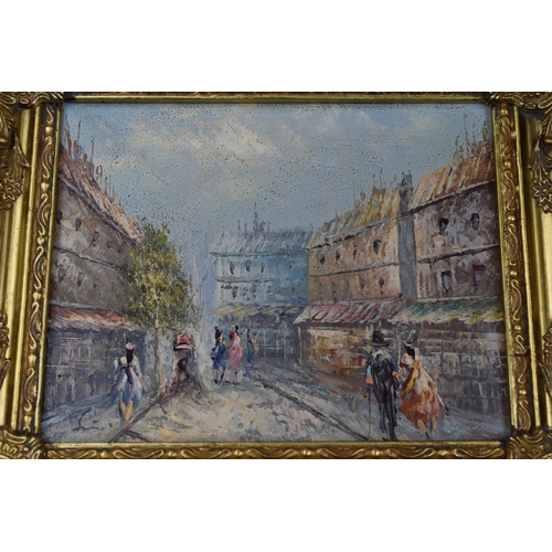 407 - Two Small Gilt Framed Early 20th Century Original Oil Paintings (13” x 11”) one a/f