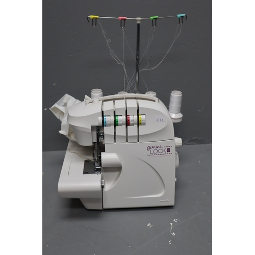 412 - Gemini LOCK pro by Crafters companion. Overlocking sewing machine. untested, No Pedal/Cables