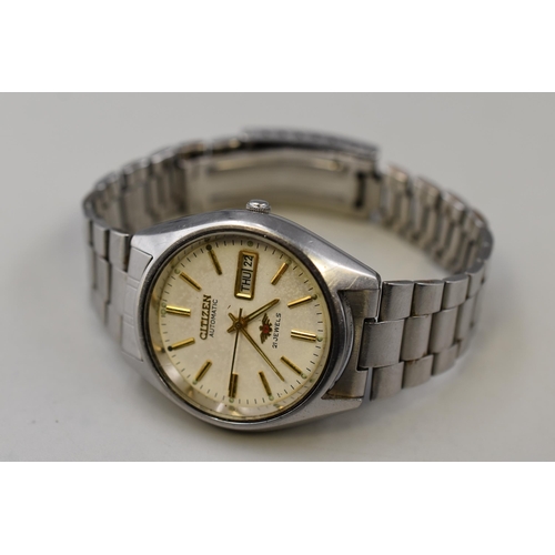 139 - Citizen Automatic 21 jewels Day / Date Gents Watch (Working)