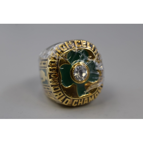 Boston Celtics 1984 NBA World Championship Ring