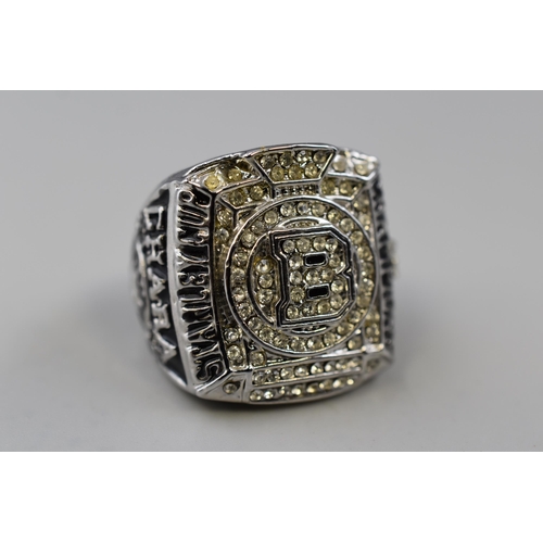 155 - Stanley Cup 2011 Chara Bruins Championship Ring