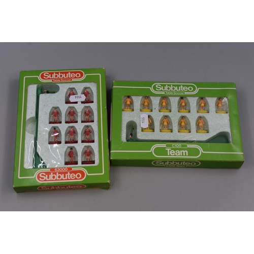 449 - Selection of 2 Subbuteo Table Football Boxes Both Liverpool