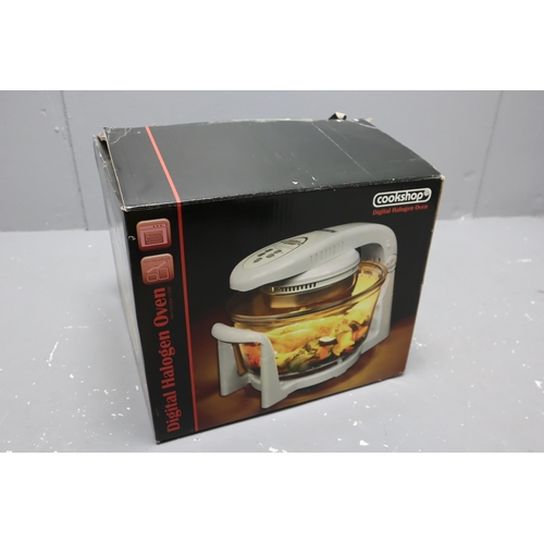 463 - New Boxed Unused Cookshop Digital Halogen Oven