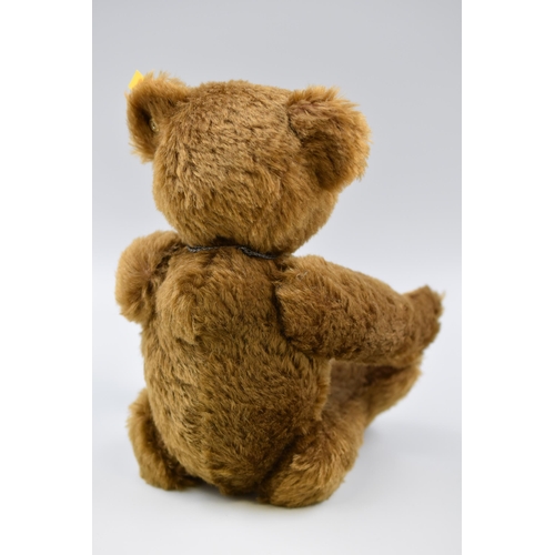 344 - A Steiff Mohair Classic Series 1909 Growler Teddy Bear, With Tags, 925. Silver Chain and Articulated... 