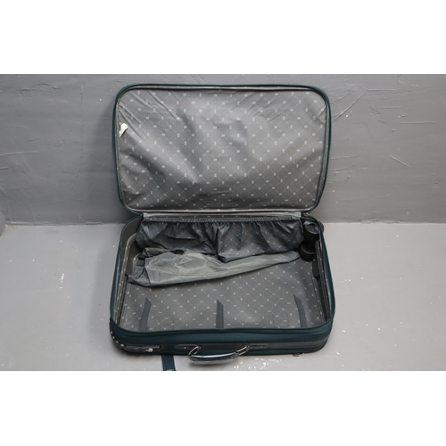 643 - Three Travel Suitcases to include Small Medium and Large all in Good Usable order