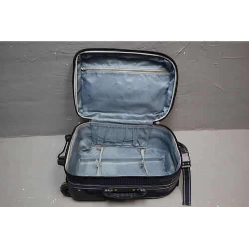 643 - Three Travel Suitcases to include Small Medium and Large all in Good Usable order