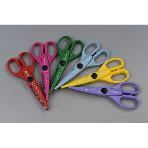 735 - Collection of Crafting Cutting Shears of Various Shapes