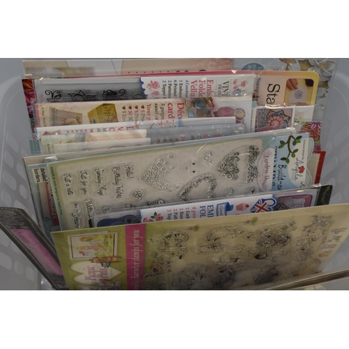 736 - Mixed Lot of Brand New Glitter Stamps and Layer Kits