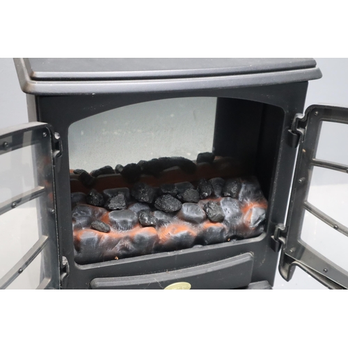 659 - Dimplex Real Flame Effect Fire Heater (untested item no plug fitted)