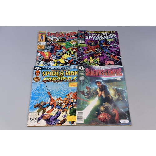 230 - Four Vintage Comics including Marvel and Dark Horse (Shadows of Empire, Spide-Man and More)