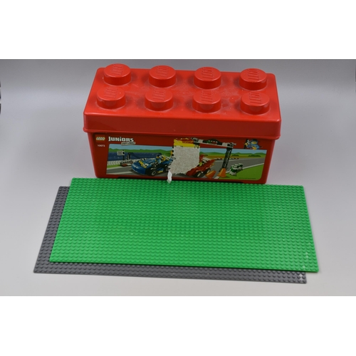 794 - Large Lego Brick including Lego Pieces and Two Play Boards.