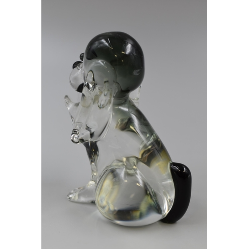 238 - 1970’s Murano Glass by Vetreria Dog Figure (Approx. 5”).