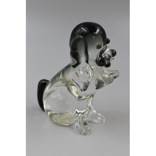 238 - 1970’s Murano Glass by Vetreria Dog Figure (Approx. 5”).