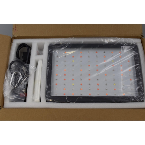 701 - A Boxed Ueiua GL Series LED Plant Growing Light, Powers on When Tested. RRP £40