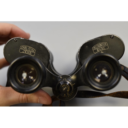 258 - Pair of Carl Zeiss Jena Deltrintem (8 x 30) Binoculars