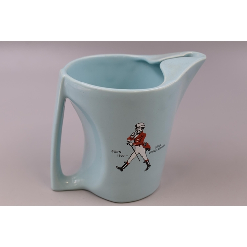 257 - A Wade Johnny Walker Jug, In Pale Blue. Approx 5