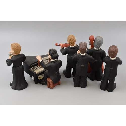 265 - Set of 6 Musical Band Figures