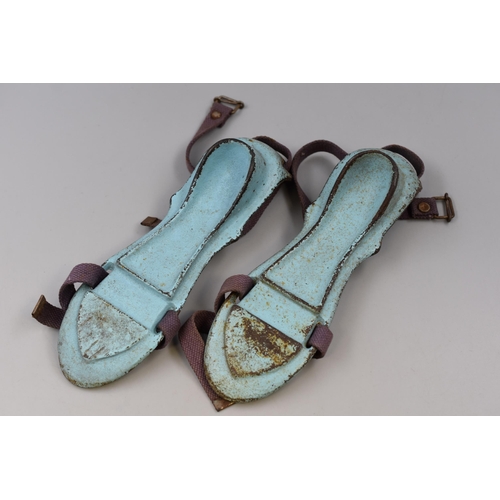 312 - A Pair of Cast Iron Ladies Weight Training Shoes