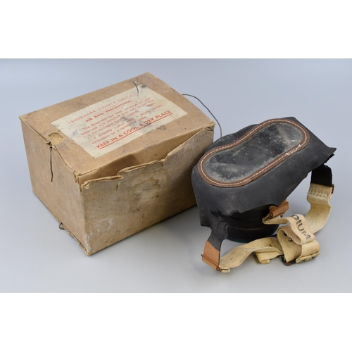 A WWII Civilian Respirator, In Original Box