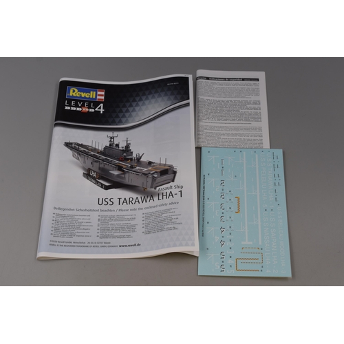 171 - Revell 1:720 USS Tarawa LHA-1 Air Fix Model In Box