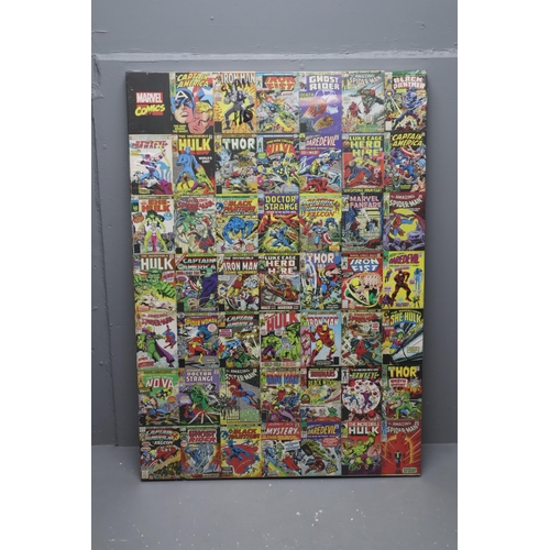 357 - New Sealed Large Marvel Comic Book Canvas(48