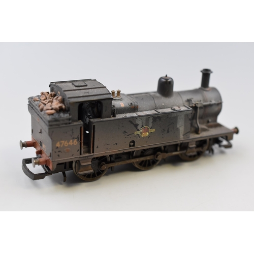 172 - Hornby Jinty Class 3F Jinty 0-6-0 tank loco 47646 in BR black