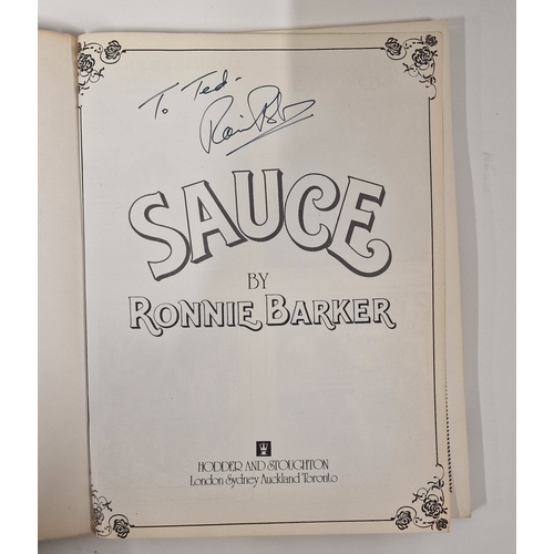 187 - Authentic Ronnie Barker Signed Book 