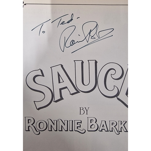 187 - Authentic Ronnie Barker Signed Book 