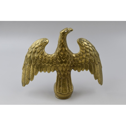 189 - Vintage Brass Federal Eagle (6