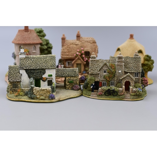 193 - Selection of 6 Lilliput Lane Collectors Cottage including Sugar Mouse, The Vintner, Tintagel Old Pos... 