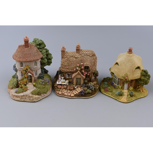 193 - Selection of 6 Lilliput Lane Collectors Cottage including Sugar Mouse, The Vintner, Tintagel Old Pos... 