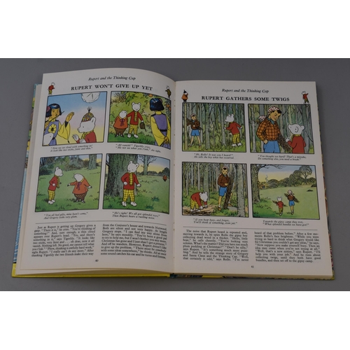 469 - A Set of Three Wedgwood Rupert The Bear Bowls With Plates, And Rupert The Bear Annual