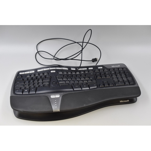 543 - Two Boxed items to include Microsoft Natural Erganomic 4000 Keyboard and a Shogun Bros Gaming Mouse