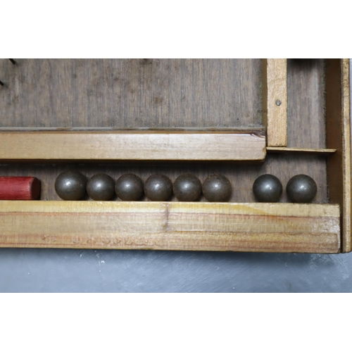 411 - Vintage Bagatelle with Balls (31 x 15