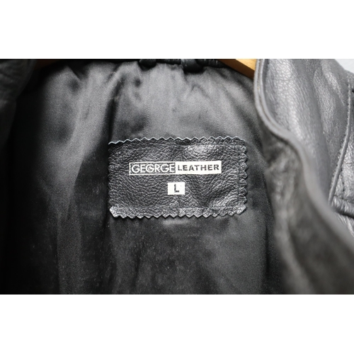 600 - G-EST-90 Gents Leather Jacket (Size Large)