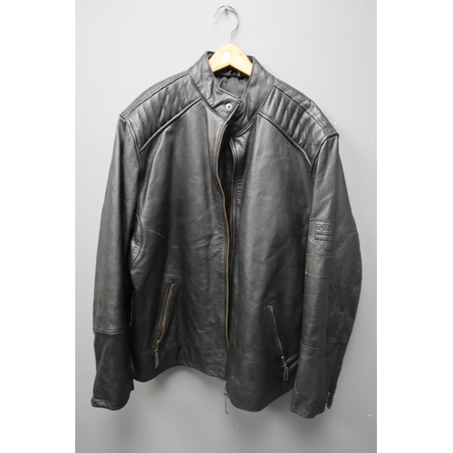 600 - G-EST-90 Gents Leather Jacket (Size Large)