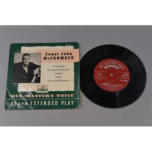 483 - Irish Tenor John McCormack: Collection Of Rare 7