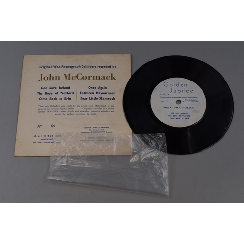 483 - Irish Tenor John McCormack: Collection Of Rare 7