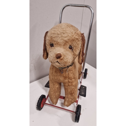 565 - Vintage Chiltern Sit and Ride / Push along Dog