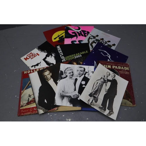 487 - Mixed Selection of Film and Theatre items. Includes Fred Astaire and Ginger Roger’s Pictures, ... 