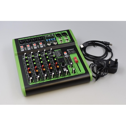 505 - Brand New Professional UX Series 99DSP Audio Mixer DJ Console, Powers on when tested