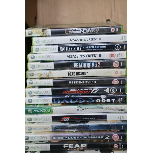 735 - Selection of XBox 360 and Nintendo Console Games